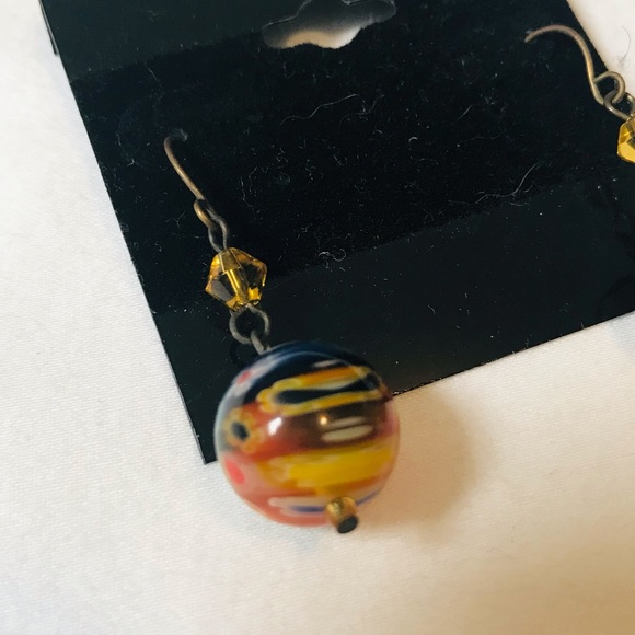 Glass Earrings - Picture 2 of 2